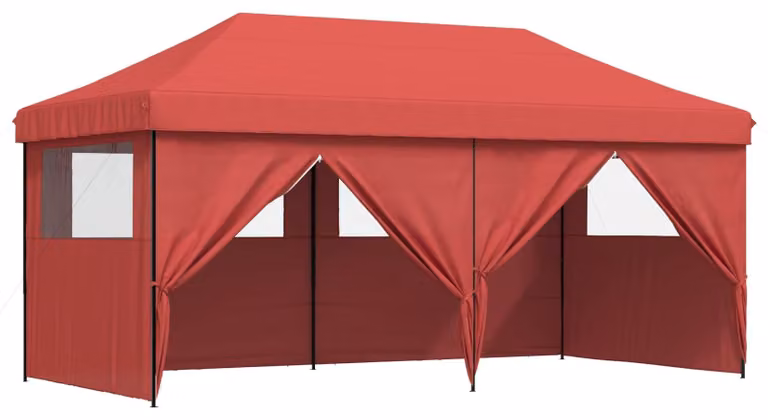 Tenda Party Borgogna 292 x 580 x 315 cm Tessuto Oxford
