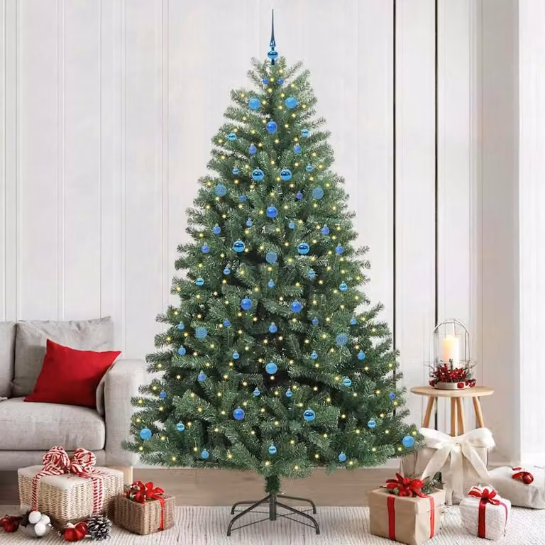 Maison Exclusive - Albero di Natale artificiale pieghevole, verde, 240 cm