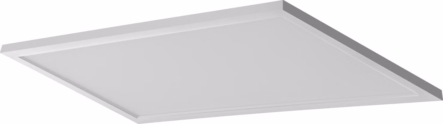 Plafoniera OSRAM Planon Plus in bianco con tecnologia LED avanzata, 22 W, forma rettangolare (300 x 600 mm), colore della luce bianco neutro a 4000 K, alloggiamento in alluminio, diffusore in PMMA smerigliato