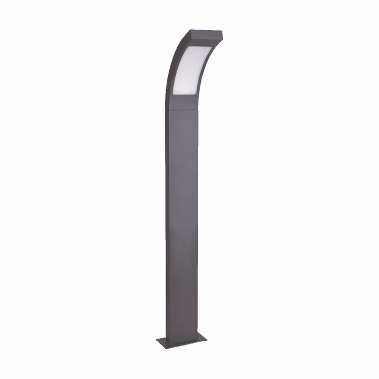 Lampada da terra a LED MANHATAN 6W, IP54, grigio scuro L: 170, H: 600
