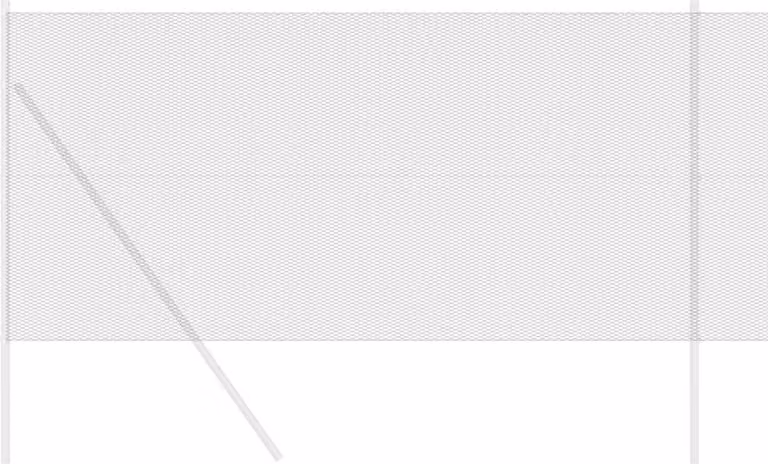 Recinzione Esagonale Grigio 1,4 x 25 m PVC
