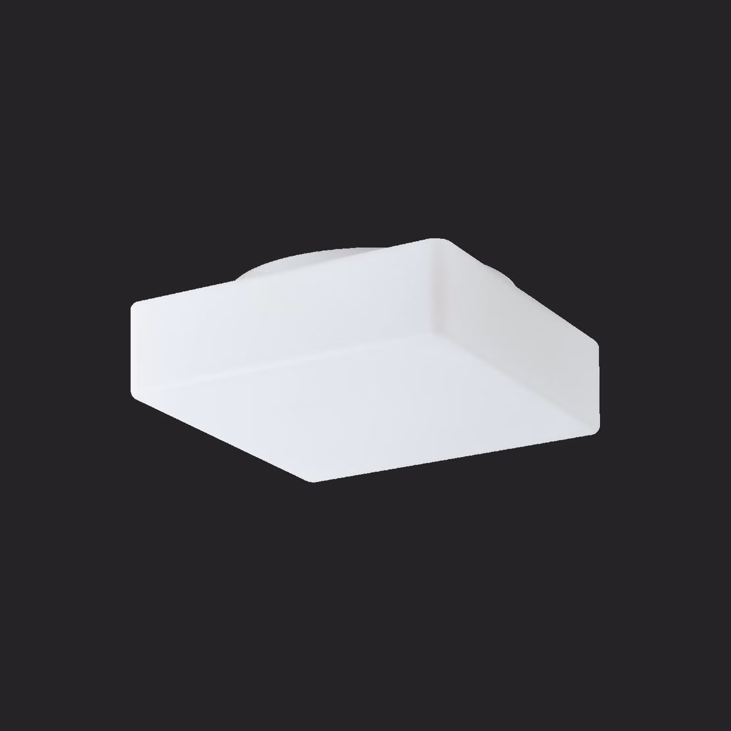 OSMONT LIN59688 LINA 3 soffitto/parete in vetro bianco IP43 4000 K 14W LED HF combinazione di emergenza 3 h