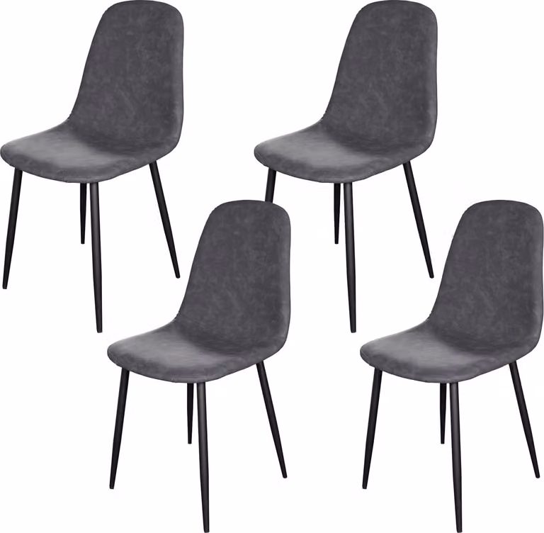 Set di 4 sedie SavannahPoliuretano