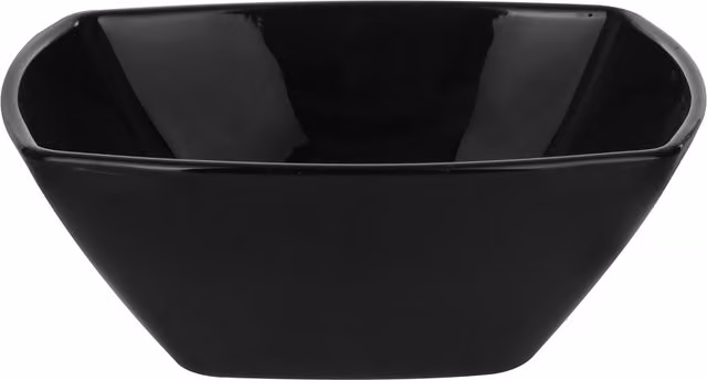 Coppetta Eclissi Bormioli Rocco in vetro opalino nero L/P: 14 x 14 cm