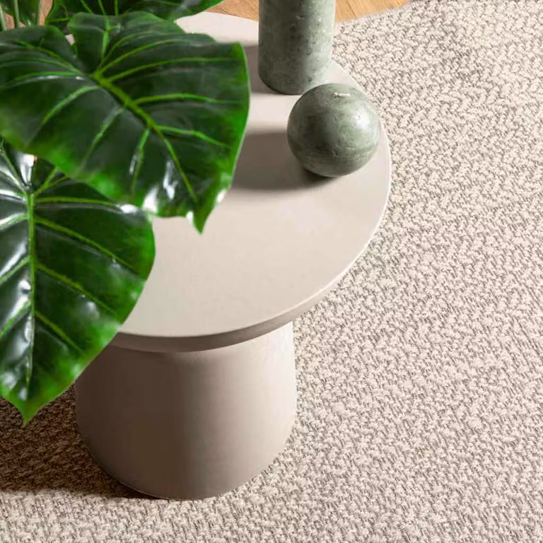 vidaXL Tappeto ZIZUR Crema 140x200 cm Aspetto Iuta Interni ed Esterni