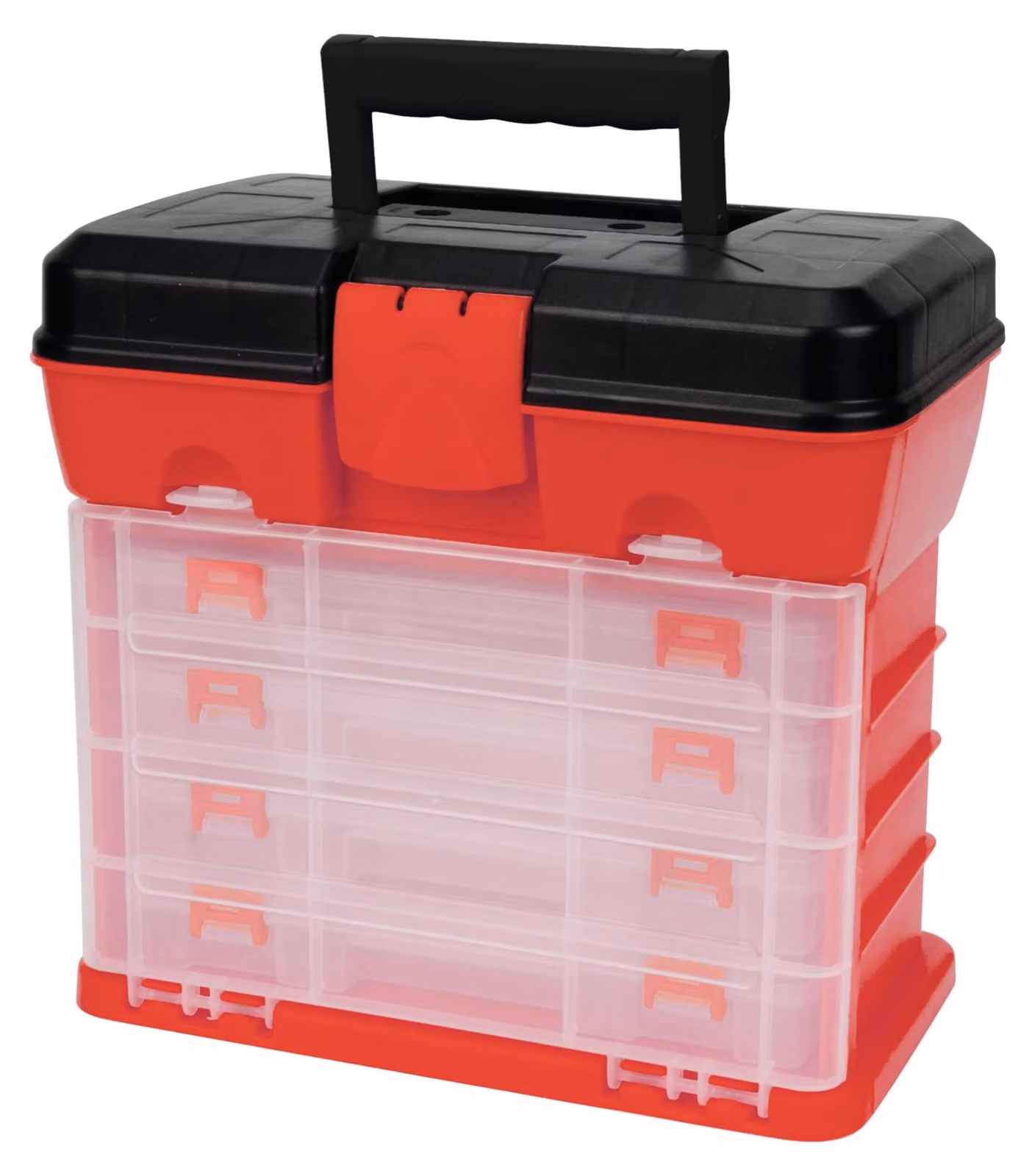 Set di attrezzi W54042, valigetta in plastica con 4 organizer