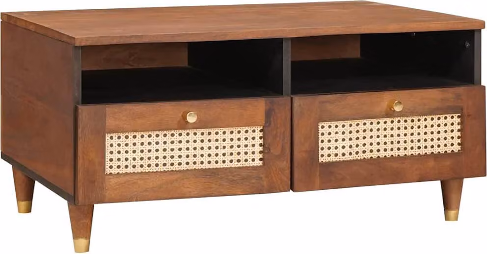 Tavolino da salotto 80 x 54 x 40 cm Legno di mango massello