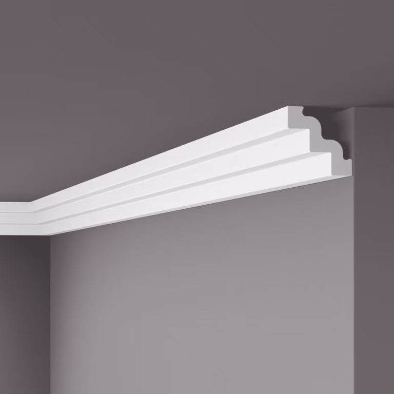 Modanatura per soffitto NMC B1 NOMASTYL Noel Marquet Modanatura decorativa modanatura decorativa modanatura classica colore bianco 2 m