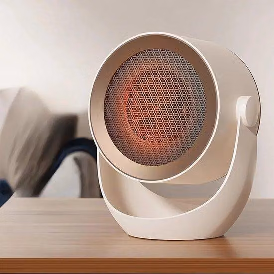 Due livelli di potenza, riscaldamento elettrico a basso consumo energetico da 500 W, oscillazione a 90°, riscaldamento rapido, riscaldamento elettrico, protezione contro il surriscaldamento.