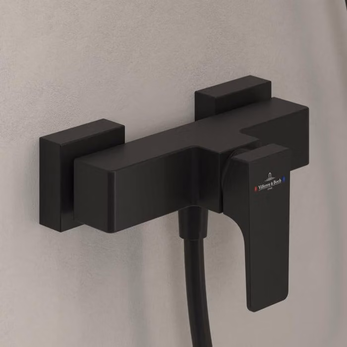 Miscelatore monocomando da parete per doccia, serie Taro, Villeroy & Boch