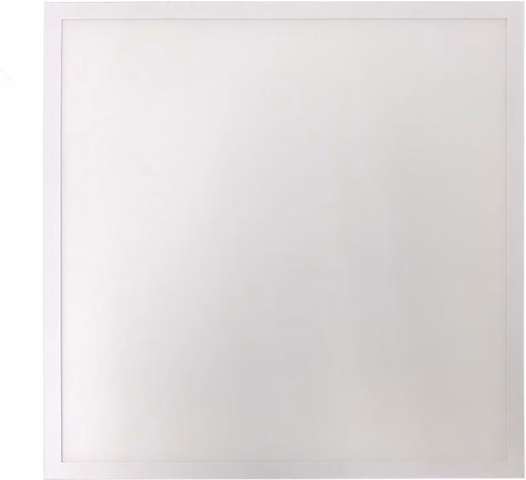 Braytron Pannello LED 62x62cm 40W Bianco caldo 3000K Plafoniera 3400lm Lampada da soffitto sottile incl. cavo di sospensione Materiale di montaggio