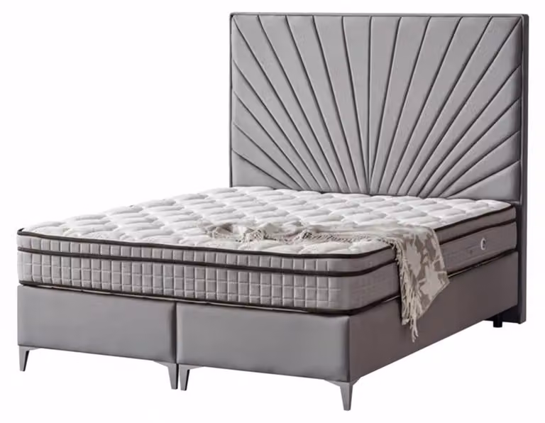 Letto moderno con design confortevole e finiture di alta qualità