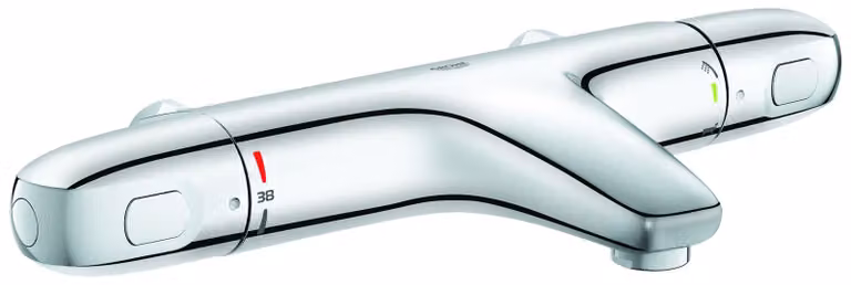 GROHE Grohtherm 1000 Mitigeur thermostatique pour bain, portée 147mm, sans raccords, 34823003, 34823003