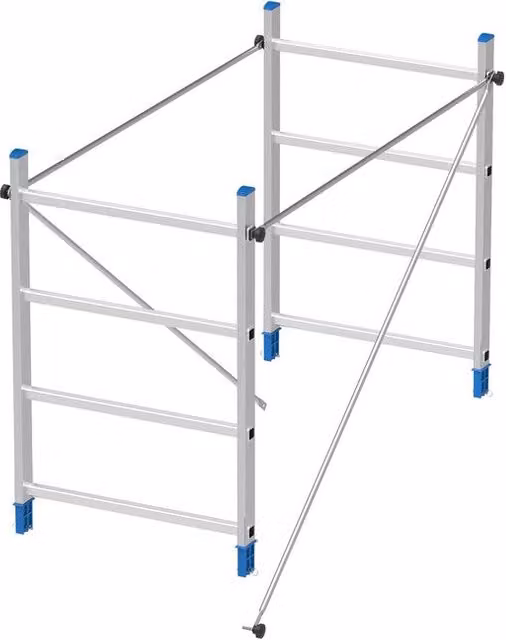 Alzata in alluminio Marchetti argento 100 cm