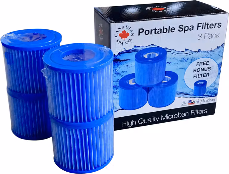 Canadian Spa Filter Set di filtri per vasche idromassaggio portatili - Confezione da 4 pz