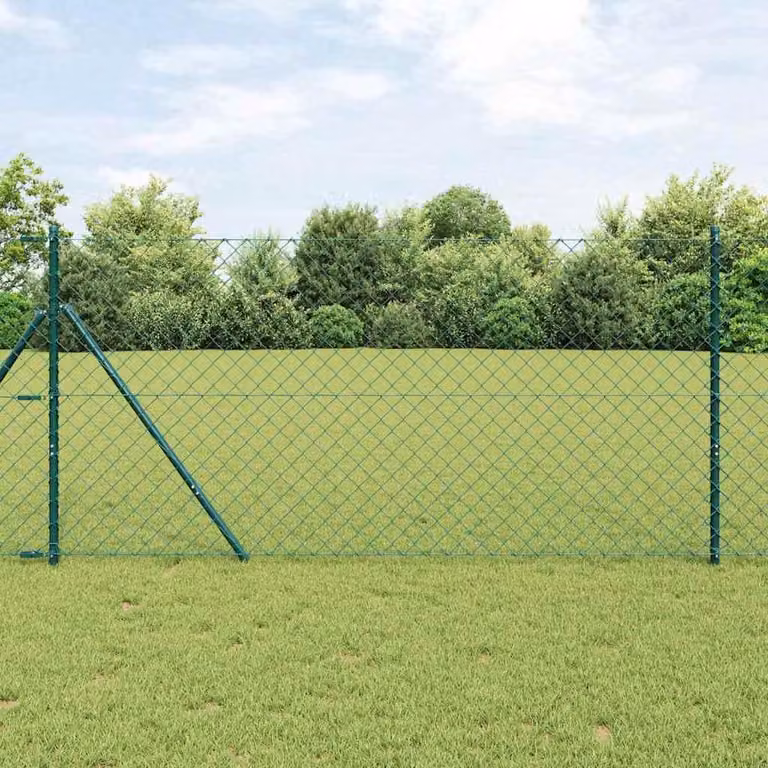 Maison Exclusive - Palo della recinzione Verde 25 x 1,2 m (maglie 60 x 60 mm)