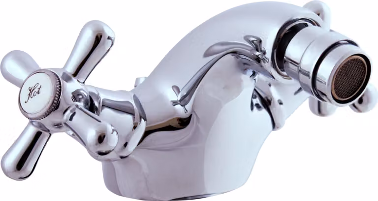 Slezák-RAV Miscelatore per bidet Slezák RAV Morava MK145 Colore: cromo - uscita in plastica, Misura: 3/8''