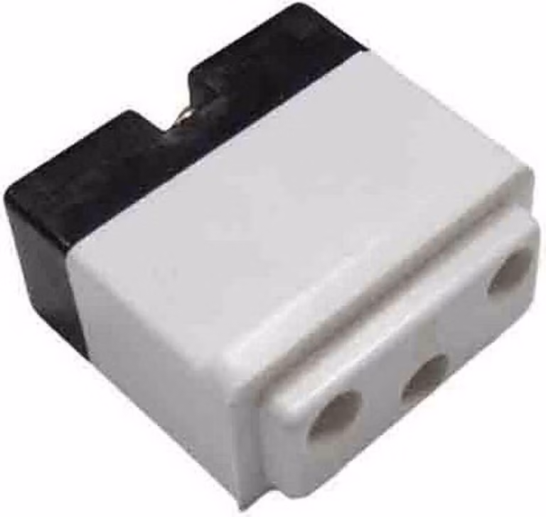 Solera T/t presa base 10a Bianco Taglia Unica / Spina EU 220V Bianco Taglia Unica