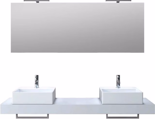Composizione 8 pezzi ASTRA bianco