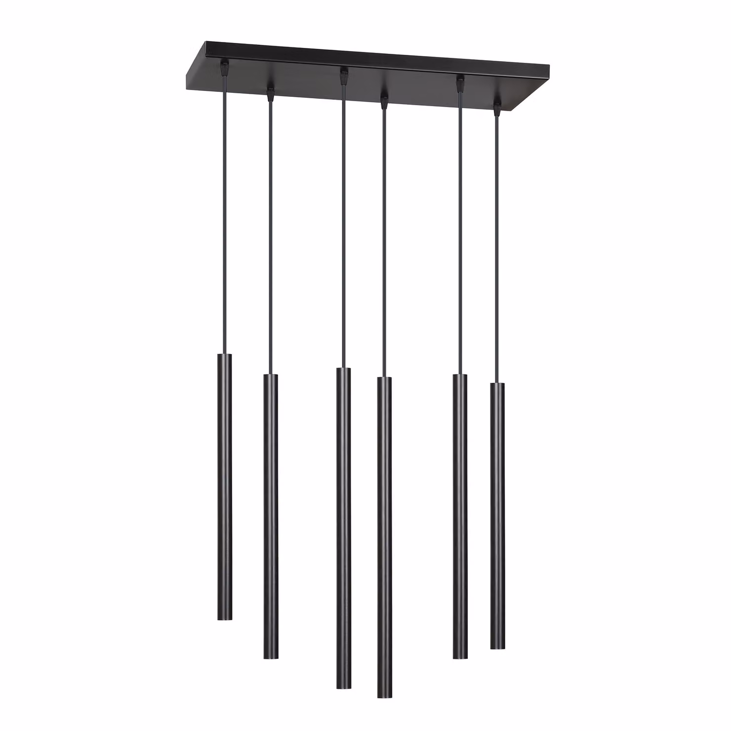 Lampadario Emibig 6xG9 20W SELTER 6 NERO 552/6
