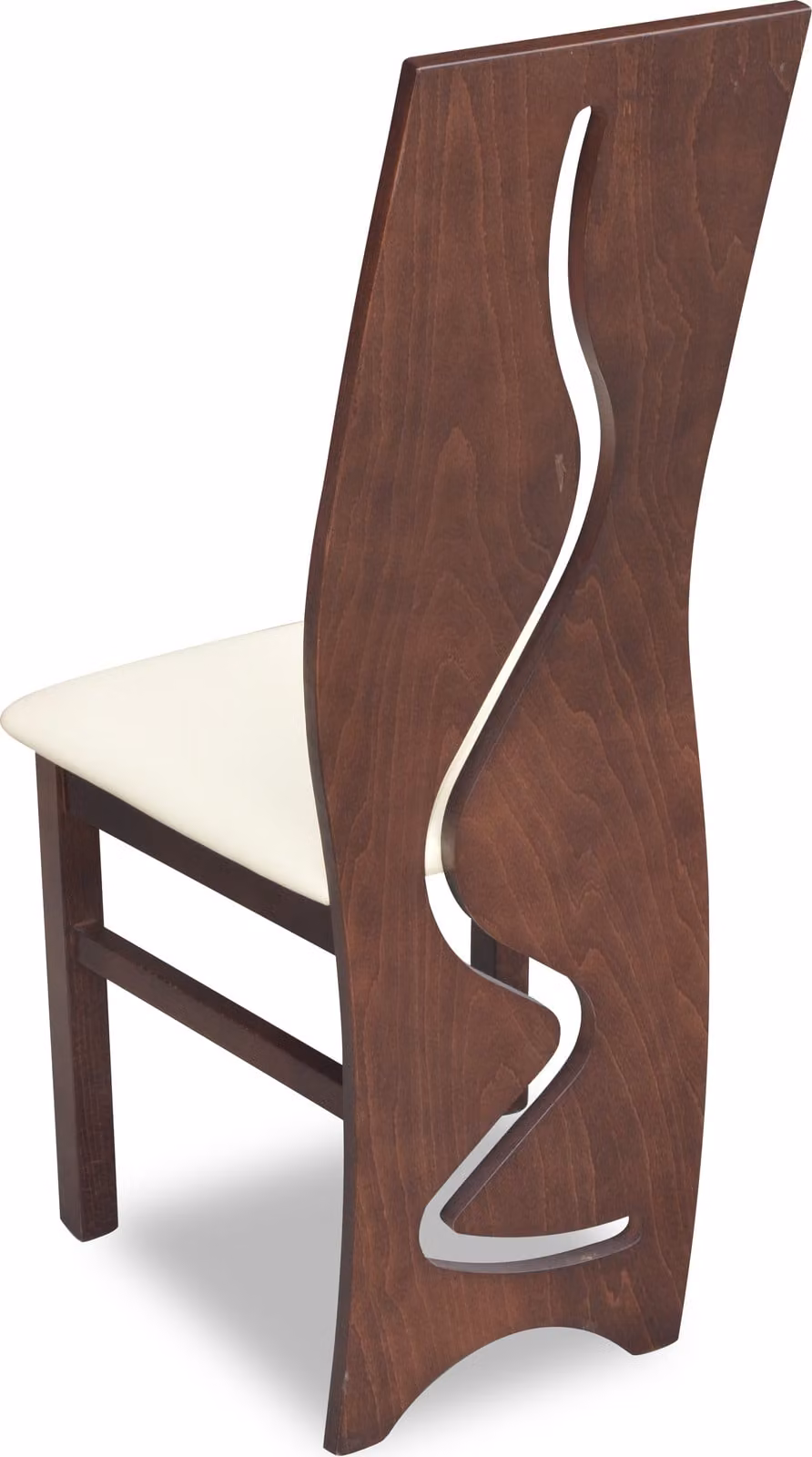 Luxus Design Polster Stuhl Stühle Sitz Lehn Büro Office Esszimmer Holz K3 Massiv