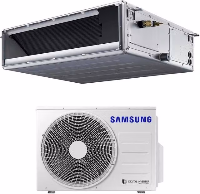 Condizionatore Canalizzato Samsung 18000 Btu AC052RNMDKG Bianco con Wi-Fi e Controllo App