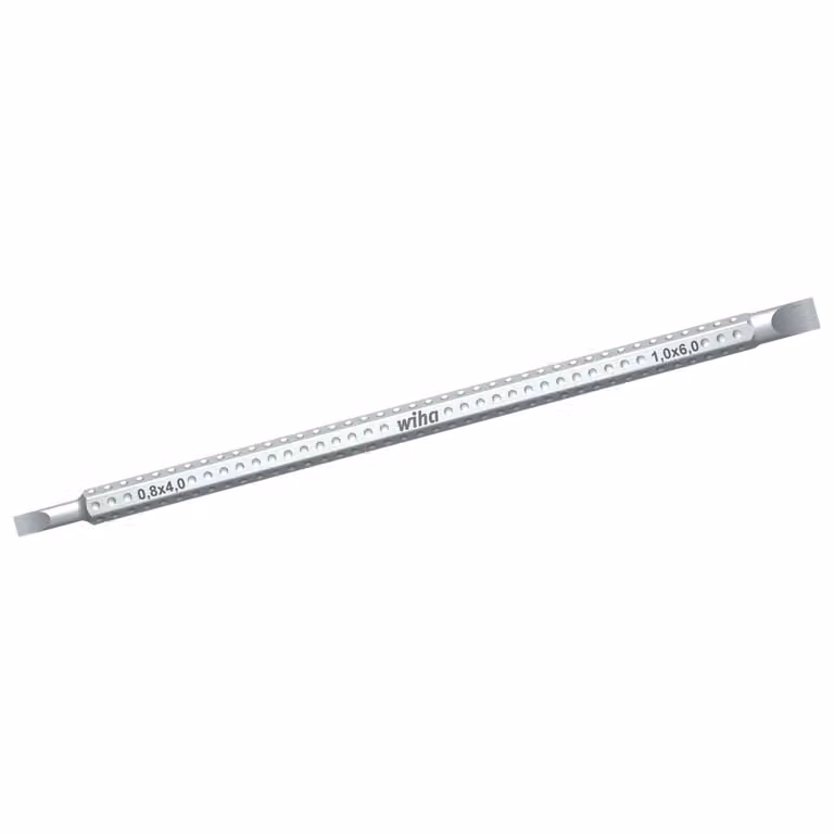 Cacciavite Wiha con lama intercambiabile SYSTEM 6 a taglio 5,5 - 6,5 x 150 mm