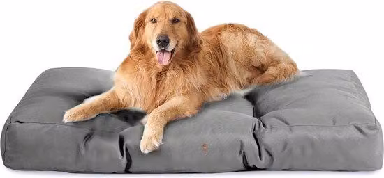 Cuscino impermeabile per cani di grossa taglia, 110x90 cm, imbottito, tappetino per cani, cuscino per cani, lavabile, altezza 10 cm