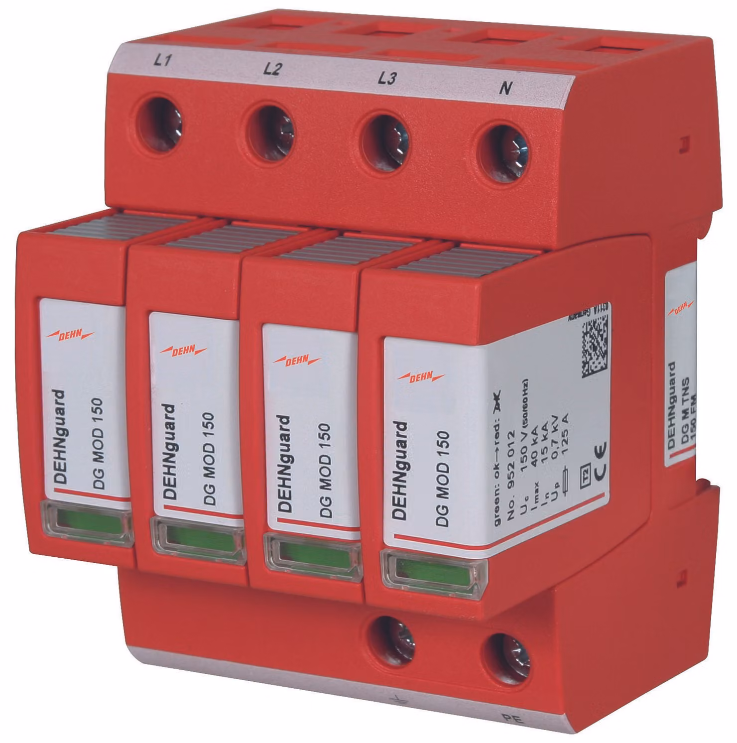 DEHN DEUTSCHLAND DEHN DG M TNS 150 FM Scaricatore di sovratensione tipo 2 DEHNguard M