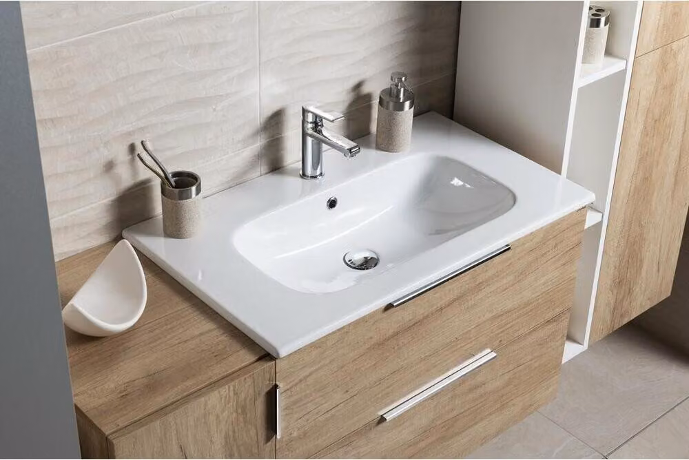 Vetro STONE da appoggio, beige