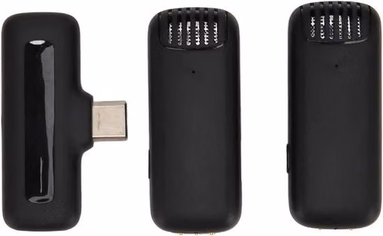 Microfono Lavalier Professionale Bluetooth con Risonanza Minima per Video e Streaming in Tempo Reale, Disponibile in Nero o Blu