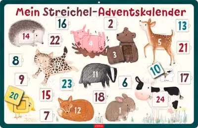 Il mio calendario dell'avvento da accarezzare
