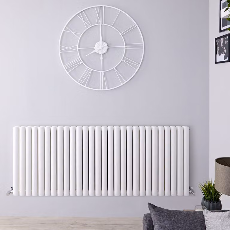 Radiatore Orizzontale Bianco 2060W 635x1647mm - Alta Potenza - Design Moderno - Revive