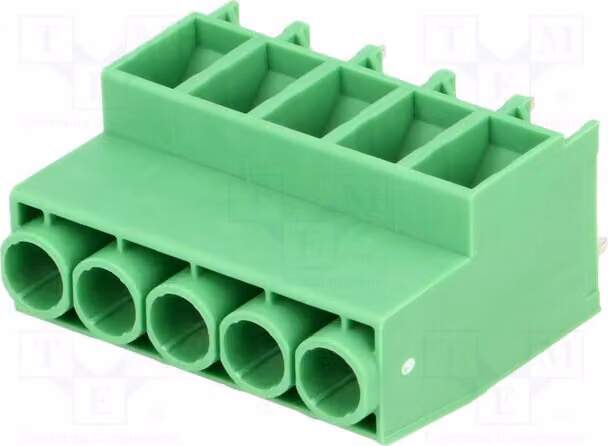 1 x Profilo di chiusura per cavi da 6,35 mm con angolo di 90°. Compatibile con: 5 MKDS 5N HV / 5-ZB-6,35, codice prodotto: 1777574