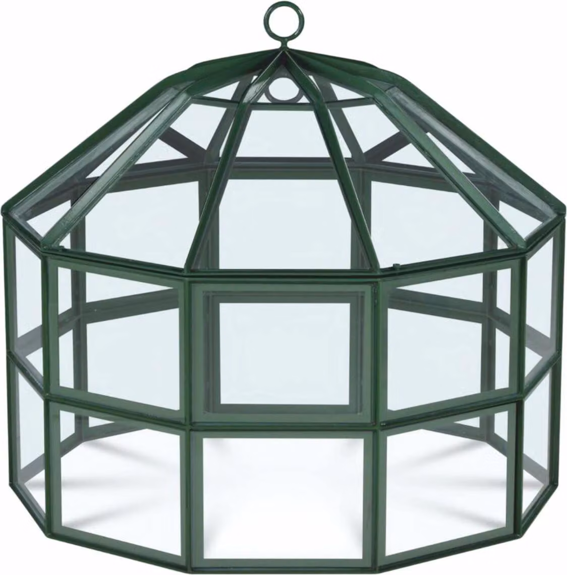 Casa Padrino Serra in metallo verde 100 cm - Accessori per la decorazione del giardino