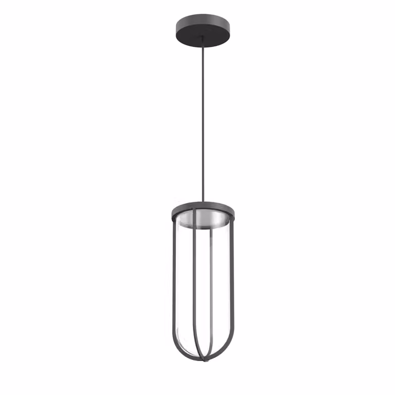 Flos - In Vitro Suspension - Esterno - Antracite