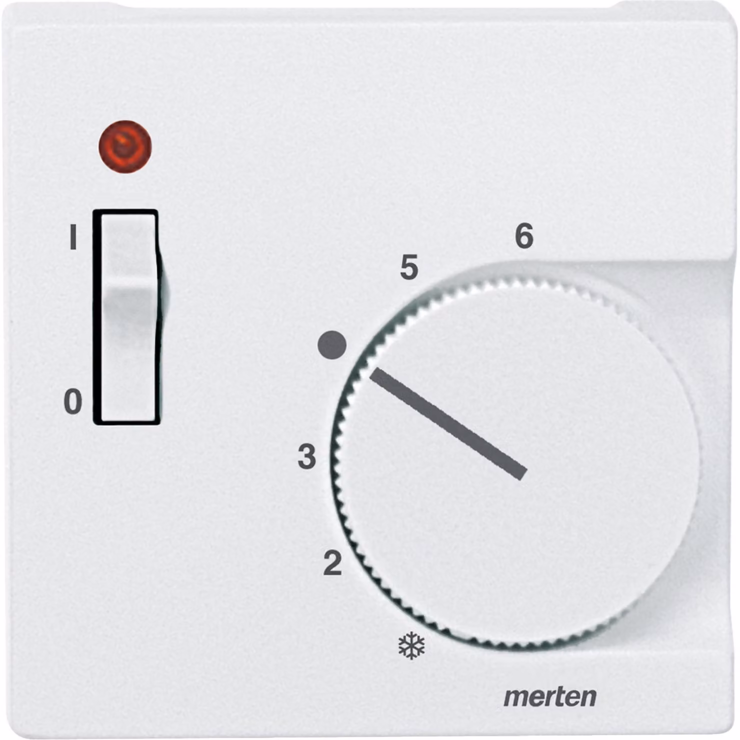 Merten Piastra centrale per inserto termostato ambiente 536119