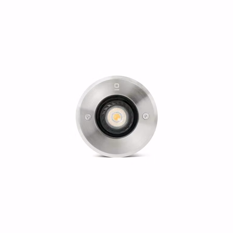 Luce da giardino Tecno in acciaio inox 1 lampadina