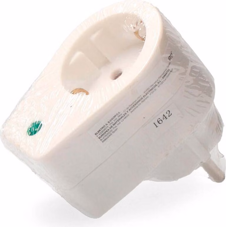Adattatore per spina EDM 250 V 10 A Plastica termoplastica