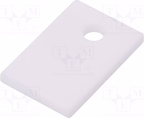 1 dissipatore termico: Vetroceramica, lunghezza: 12 mm, larghezza: 18 mm, spessore: 1,5 mm, compatibile con il sistema di raffreddamento AOS 220 - accessorio