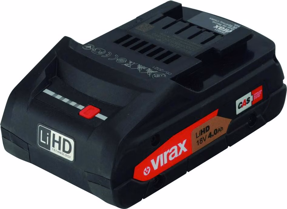 VIRAX 18V 4,0Ah Li-Ion Hd CAS - 253541