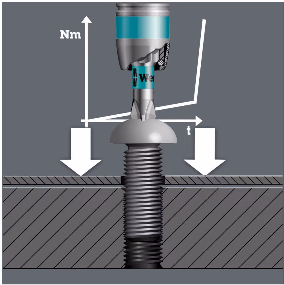 Wera 840/4 Z Inserti esagonali, SW (metrico) 6,0 mm, lunghezza 89 mm