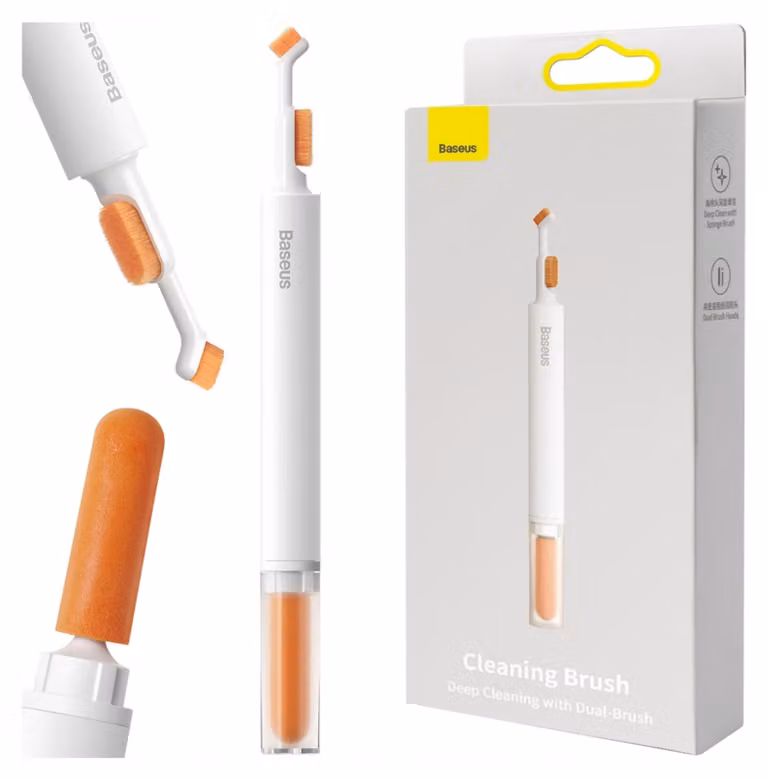 Spazzola per la pulizia delle cuffie Baseus, bianco (Ngbs000002)
