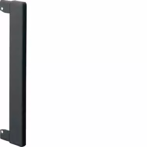 Elemento terminale per pannello da parete in lamiera d'acciaio, per BR, larghezza 130 mm, nero grafite