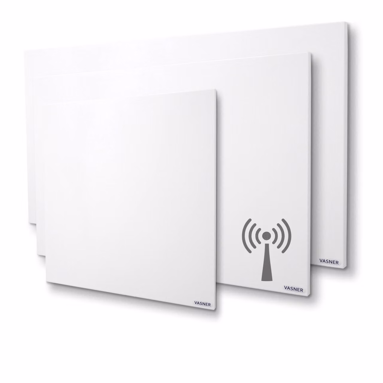 Riscaldatore a infrarossi VASNER Citara M RX con ricevitore radio integrato, 300 - 1100 Watt, 700 Watt