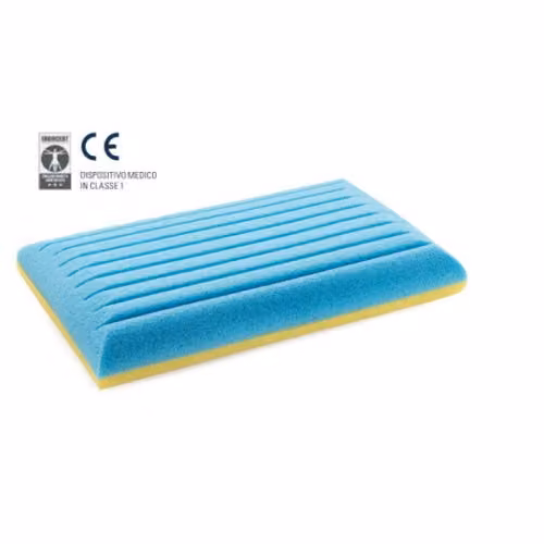 Cuscino ergonomico in schiuma memory ed ecologica traspirante Dual Memo 100 - Ennerev