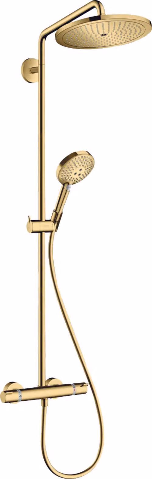 hansgrohe Croma Select S Showerpipe 280 1jet EcoSmart 9 l/min avec thermostat et douchette à main Raindance Select S 120 3jet, 26891990, 26891990