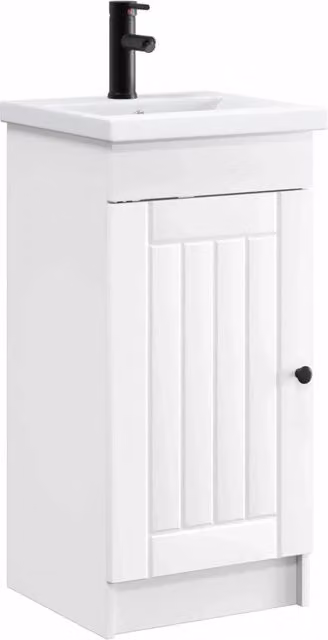 Mobile da bagno con Lavabo | Armadio Lavabo Bianco 42 x 40 x 84,5 cm