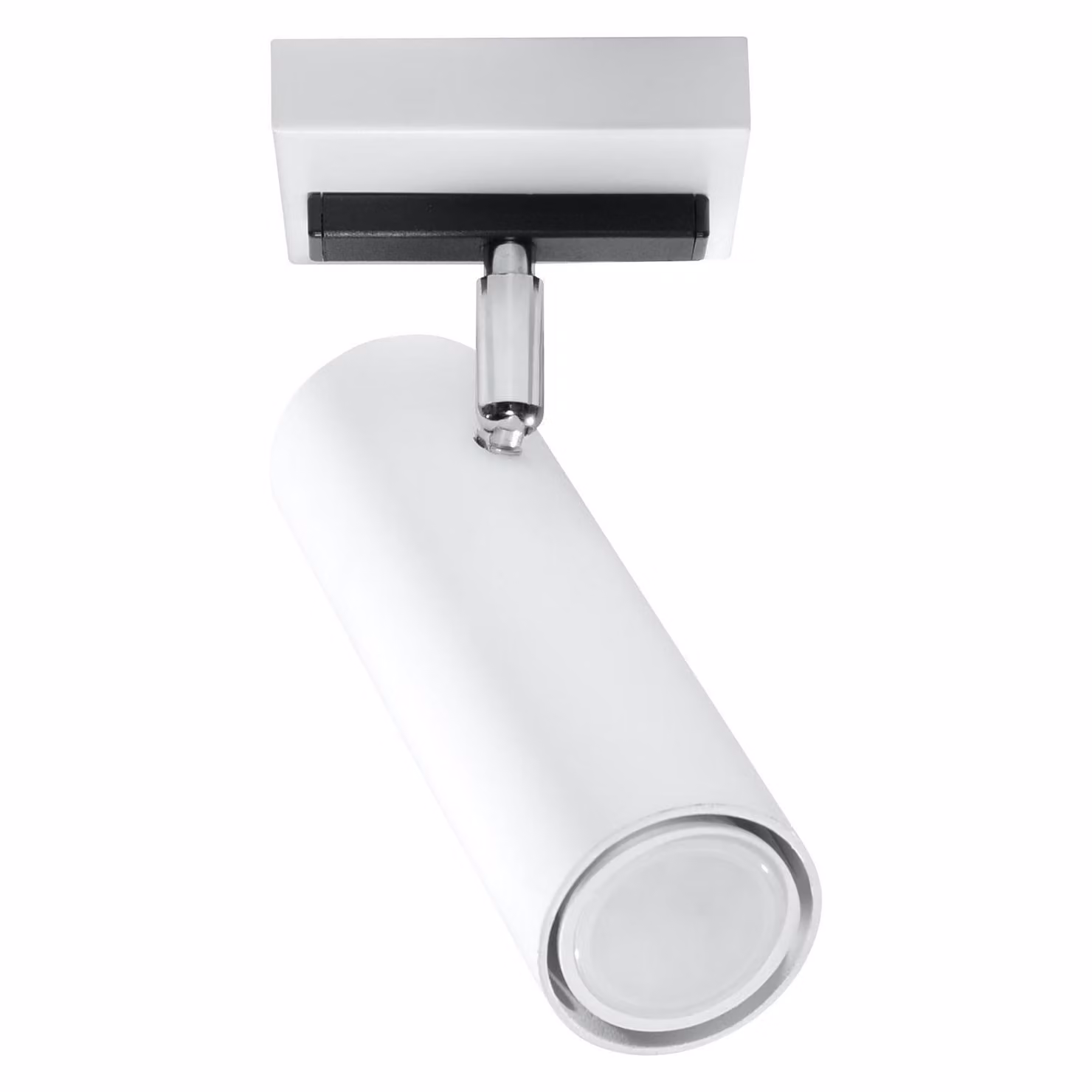 Lampada da soffitto DIREZIONE 1 bianco 1xGU10 10W acciaio 20x8x8cm Sollux Lighting