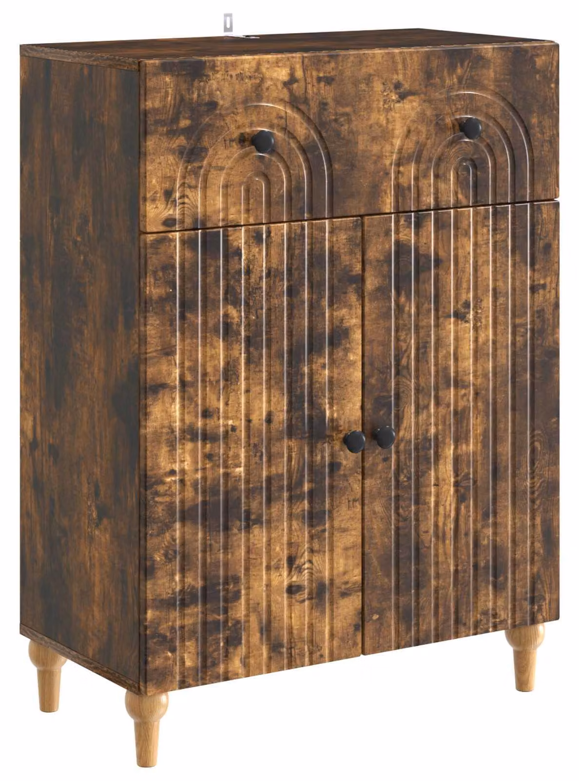 Credenza Rovere Fumo 66 x 34,5 x 90 cm Legno ingegnerizzato